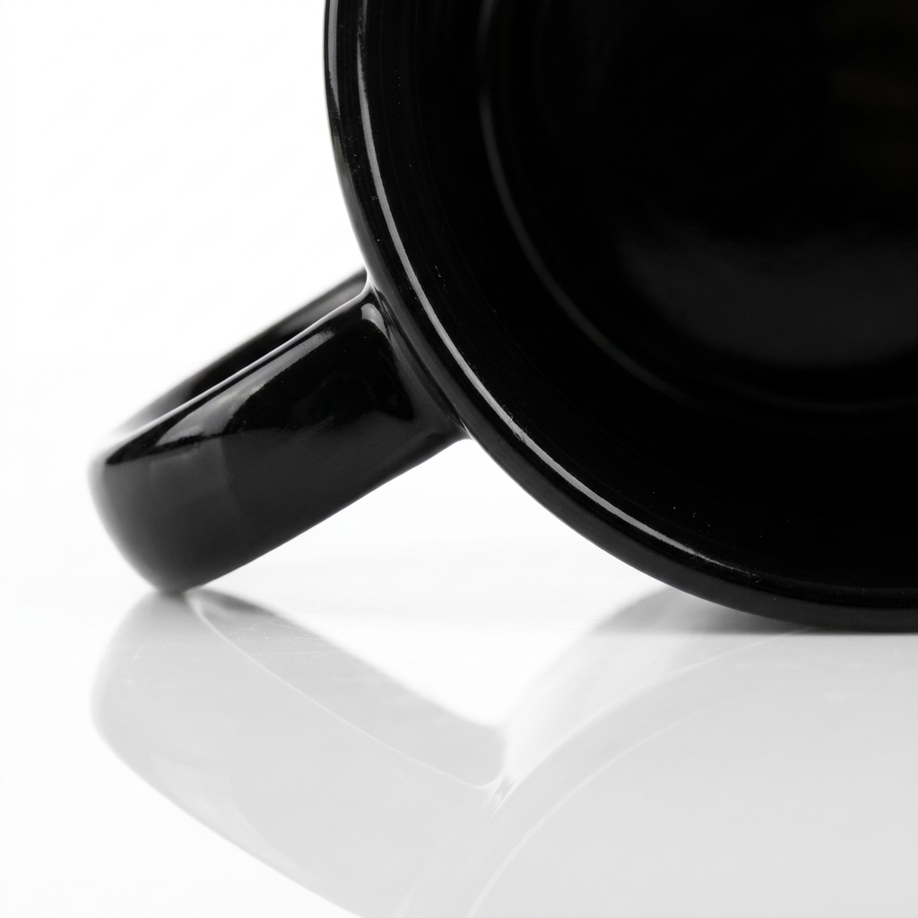 tsgabrielle® • Paris - Eiffeltornet • Glansig Mug • Svart • Keramik • 2 Storlekar - Black - View 9