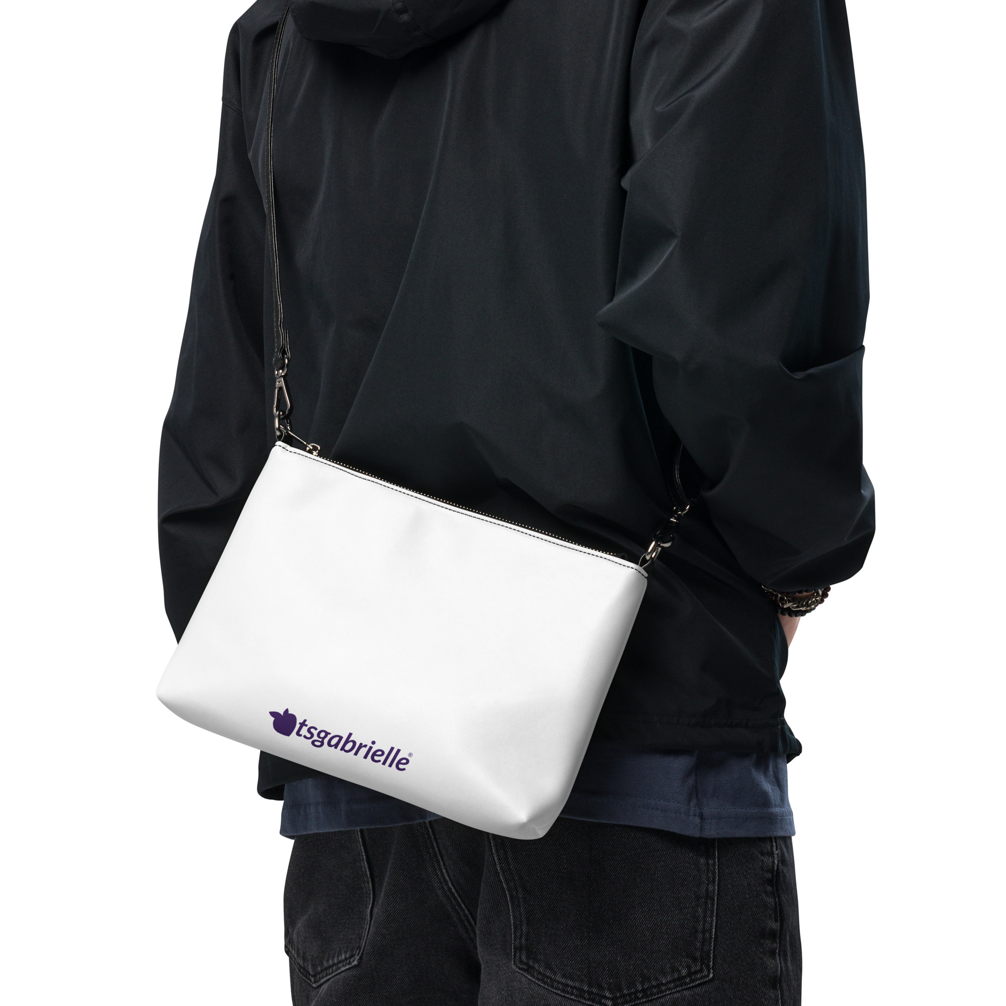 tsgabrielle® • Paris - Notre-Dame Cathedral • Crossbodyväska • Vit • 11″ × 8″ - View 8