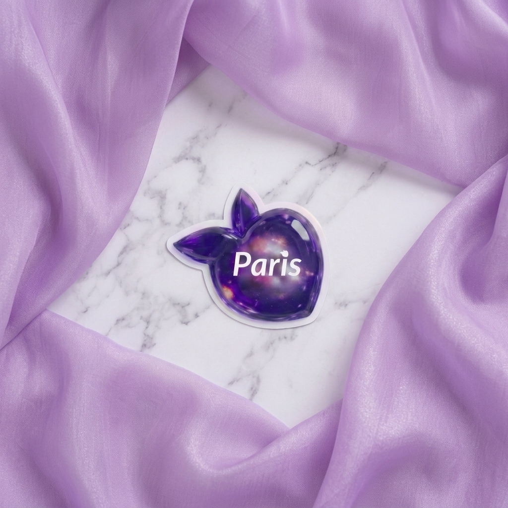 tsgabrielle® • Paris • Dekal • Bubbelfri • En Storlek - View 2