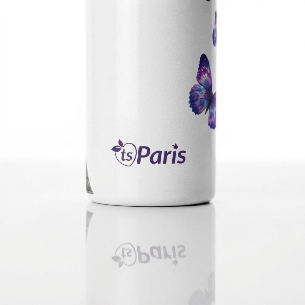 tsgabrielle® • Hem & Liv • Paris - Eiffeltornet • Tumbler • Rostfritt stål • Vit • 20 oz - White - View 3