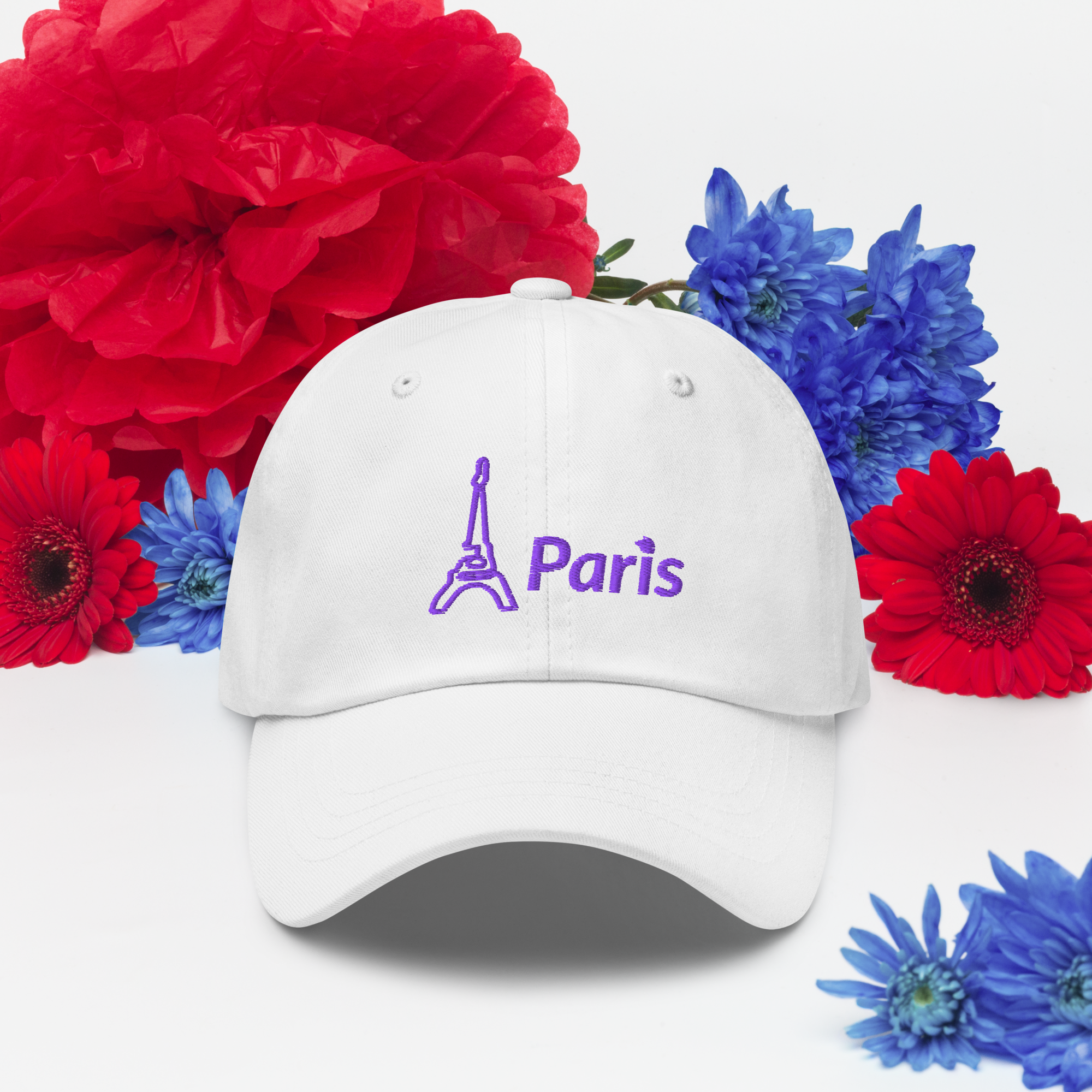 tsgabrielle® • Paris - La Tour Eiffel • Hat • White