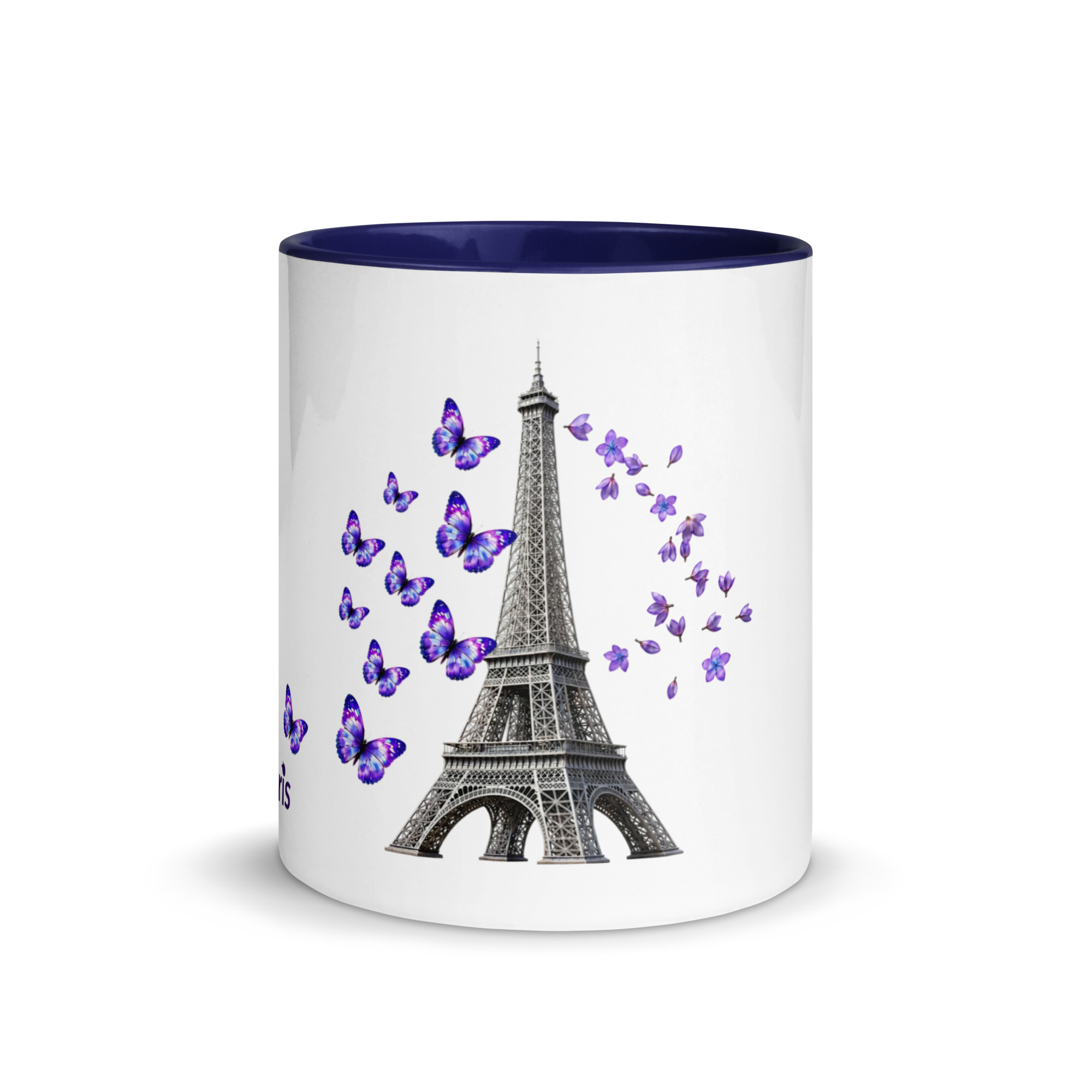 tsgabrielle® • Paris - La Tour Eiffel • Mugg med färgad insida • Keramik • 11 oz