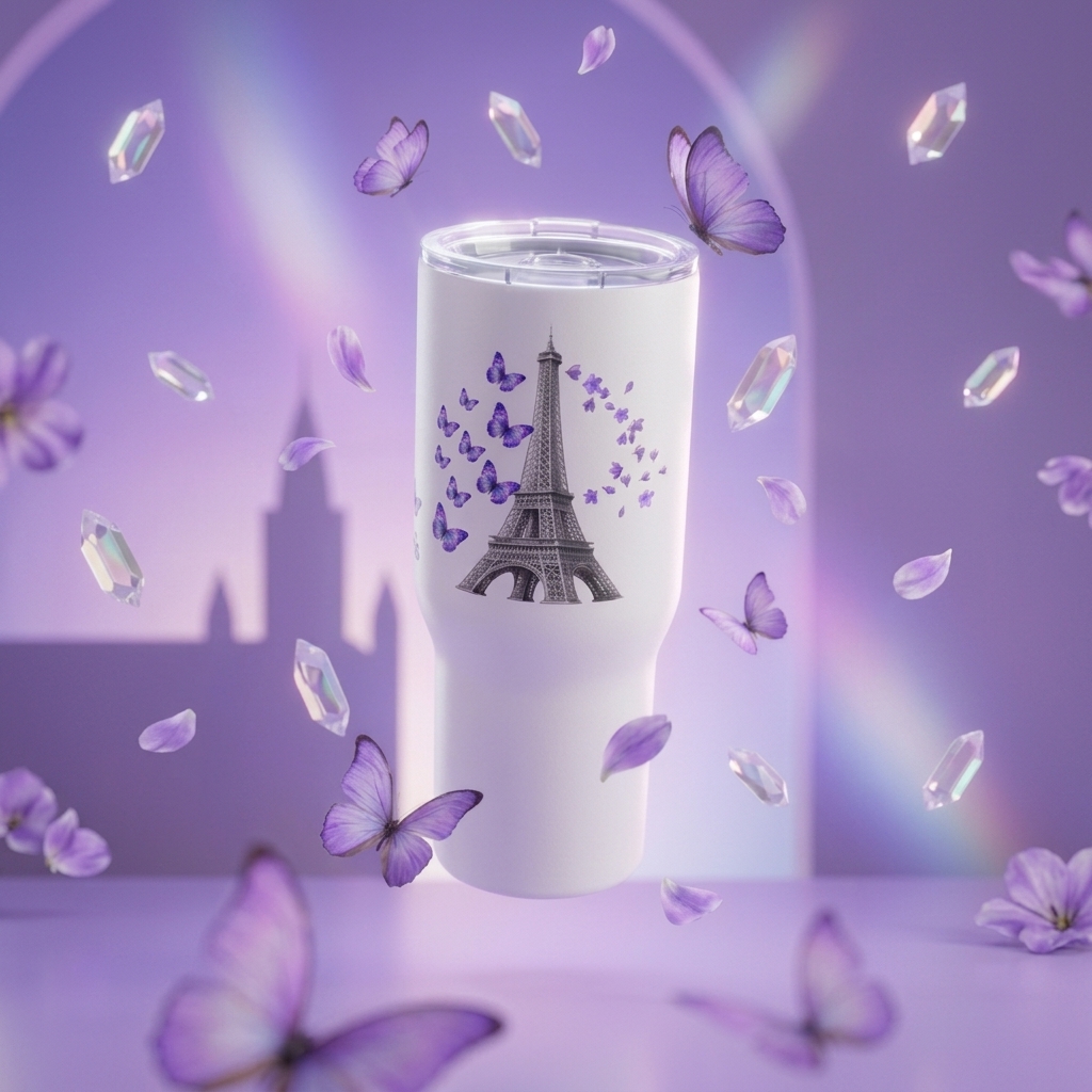 tsgabrielle® • Paris - Eiffeltornet • Mug med handtag • 2 storlekar - View 6