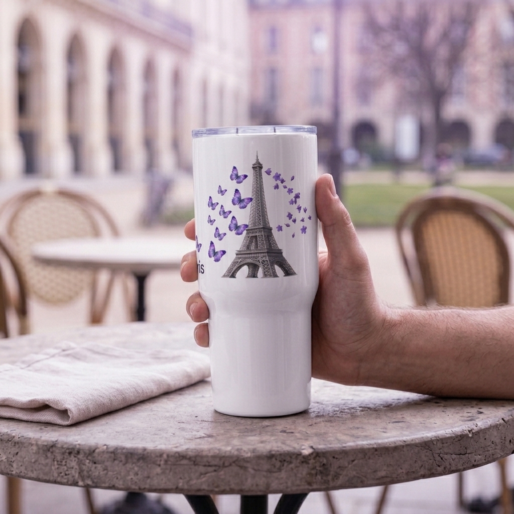 tsgabrielle® • Paris - Eiffeltornet • Mug med handtag • 2 storlekar - View 10