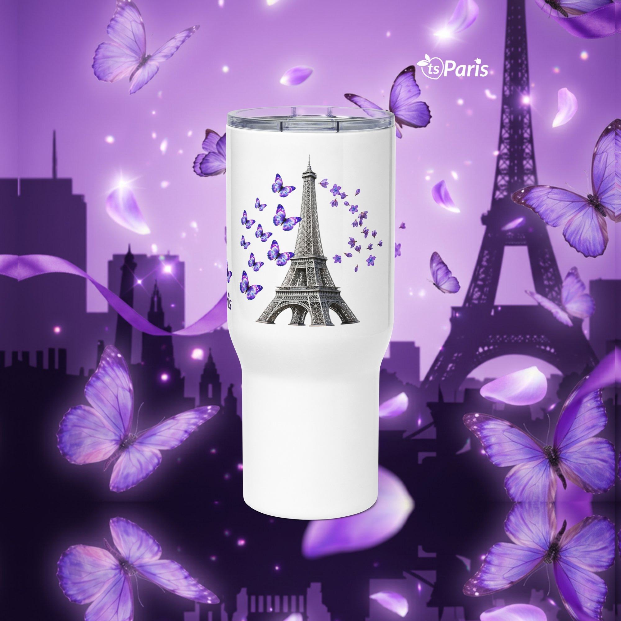 tsgabrielle® • Paris - Eiffeltornet • Mug med handtag • 2 storlekar - White - View 11