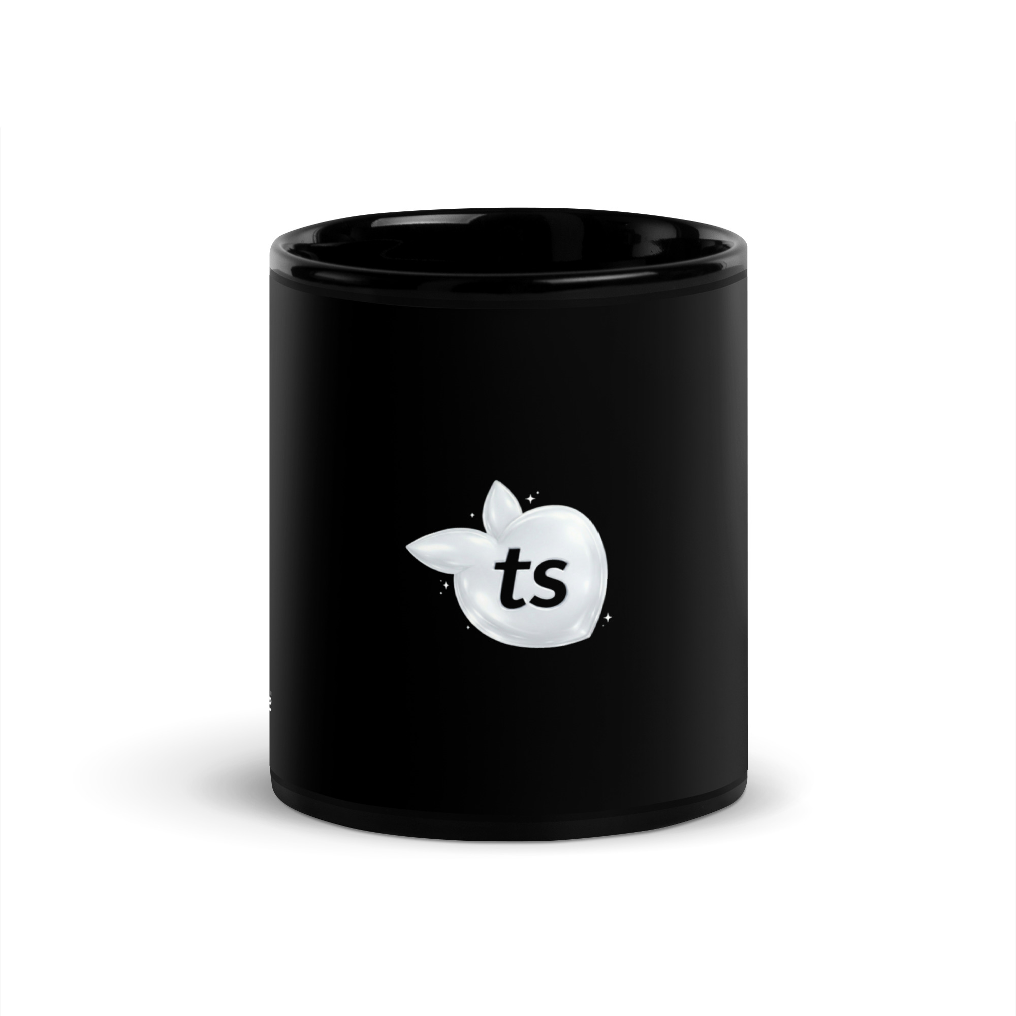 tsgabrielle® • Glossy mugg • svart • keramik • 2 Sizes