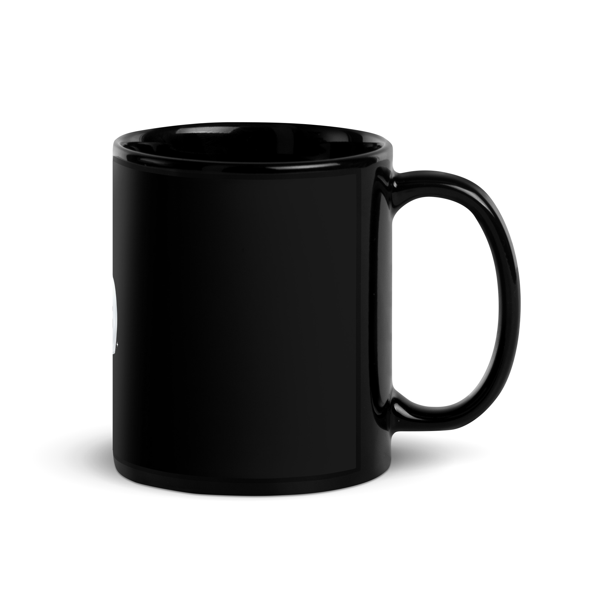 tsgabrielle® • Glossy mugg • svart • keramik • 2 Sizes - Black - View 3