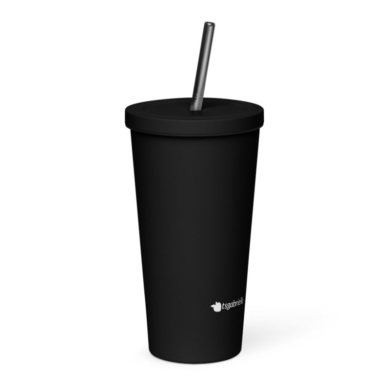 tsgabrielle® • tumbler • Stainless Steel • svart • 20 oz