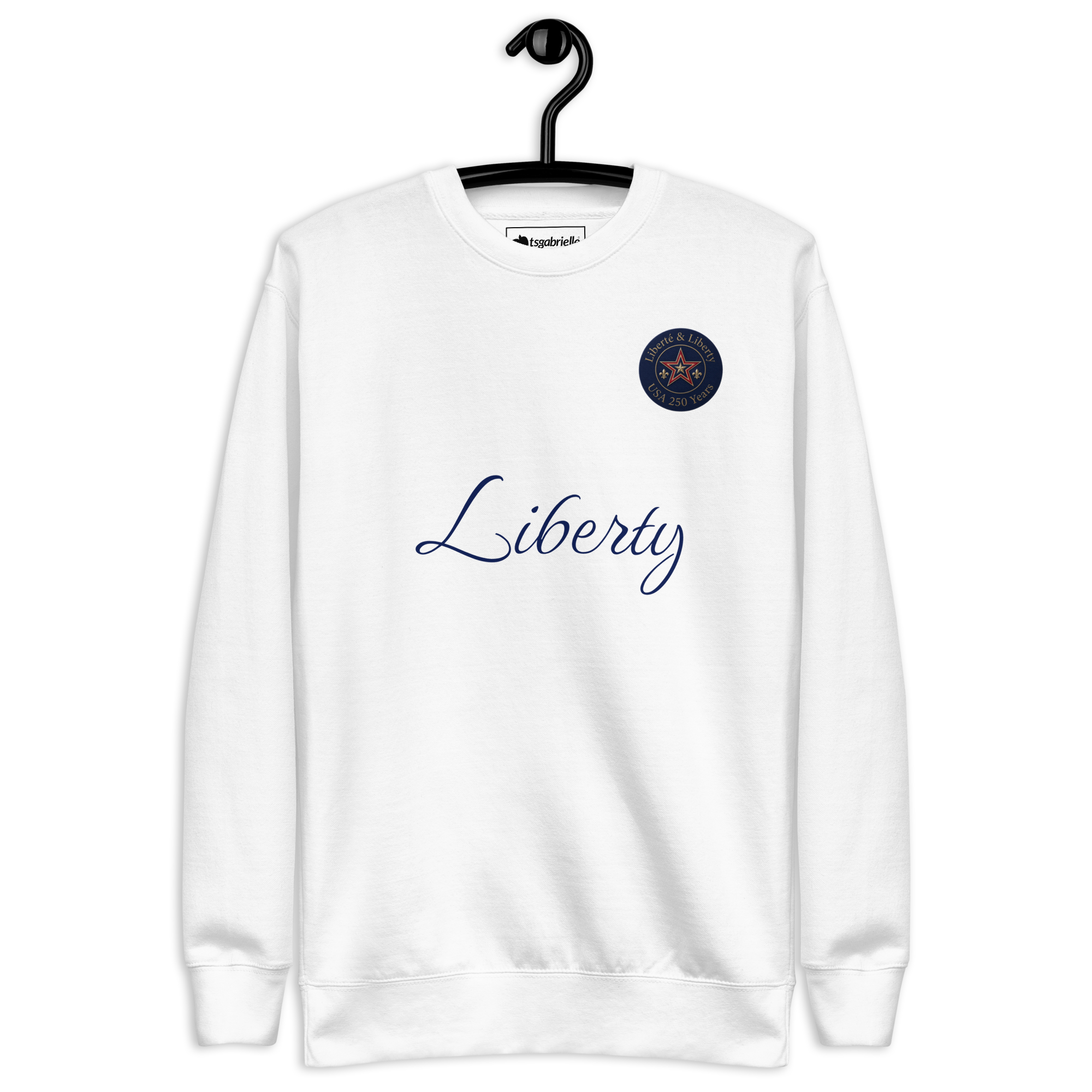 tsgabrielle® For Him • Liberty • Premium Sweatshirt - White - View 7