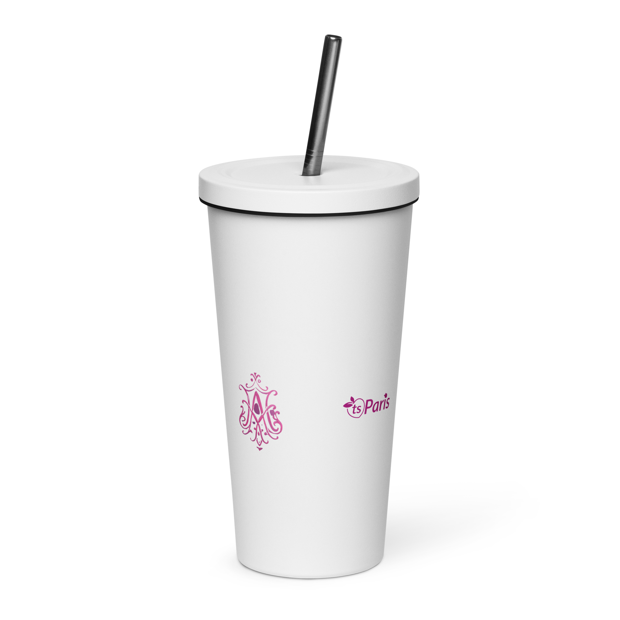 tsgabrielle® • Paris - Marie Antoinette • Tumbler • Rostfritt stål • Vit • 20 oz - View 2