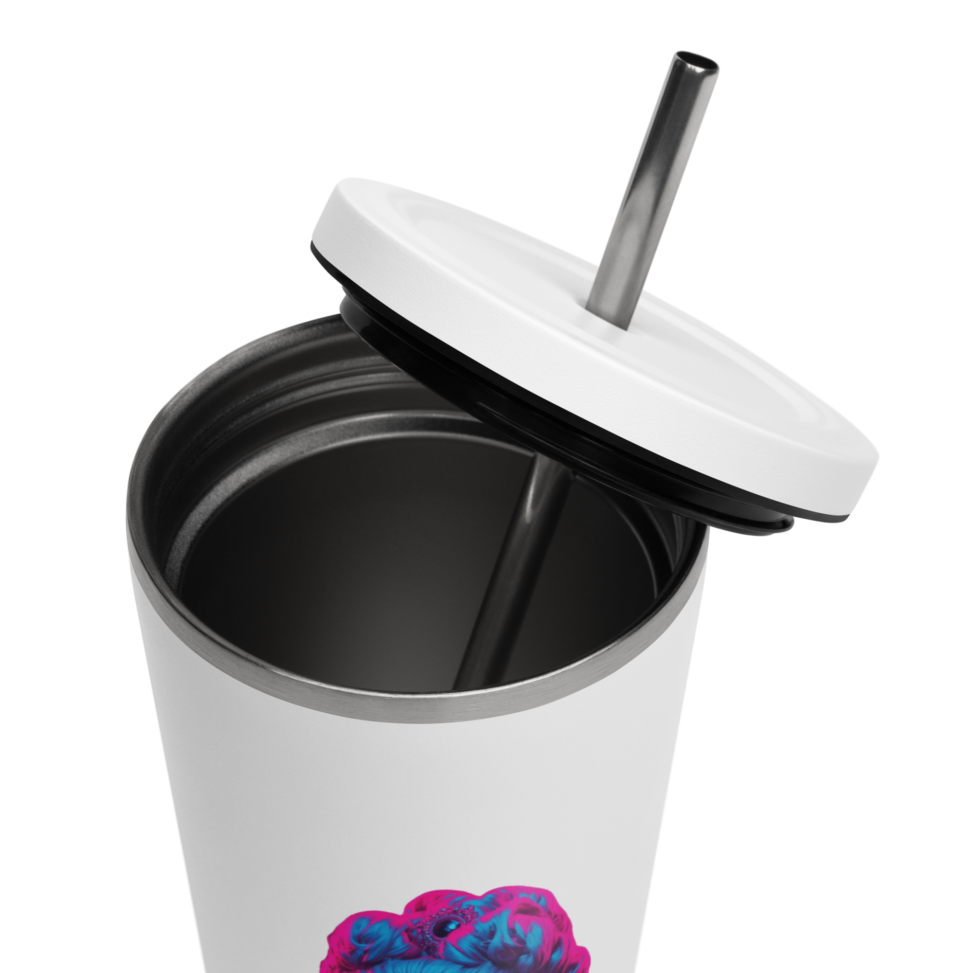 tsgabrielle® • Paris - Marie Antoinette • Tumbler • Rostfritt stål • Vit • 20 oz - View 8