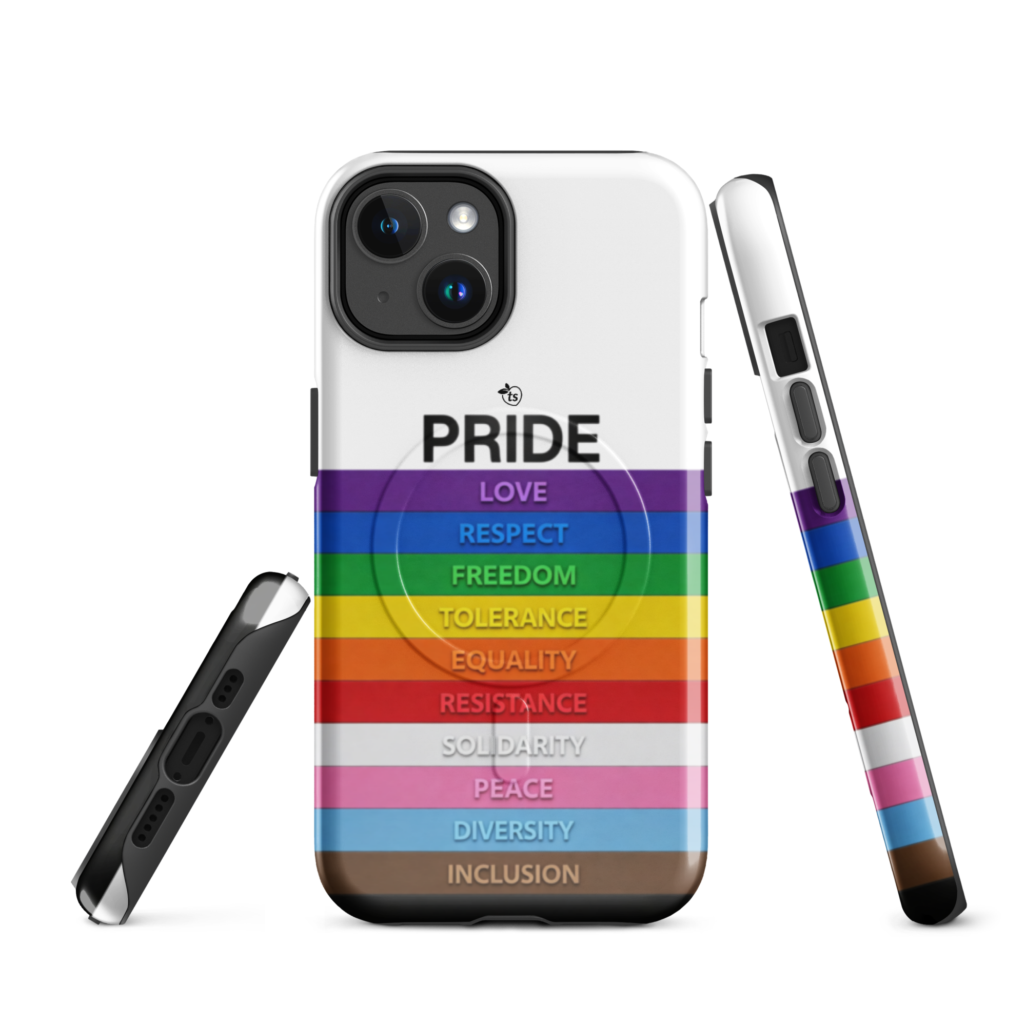 tsgabrielle® • Pride 26 • Tåligt MagSafe®-skal kompatibelt med iPhone® • Senaste modeller - View 2