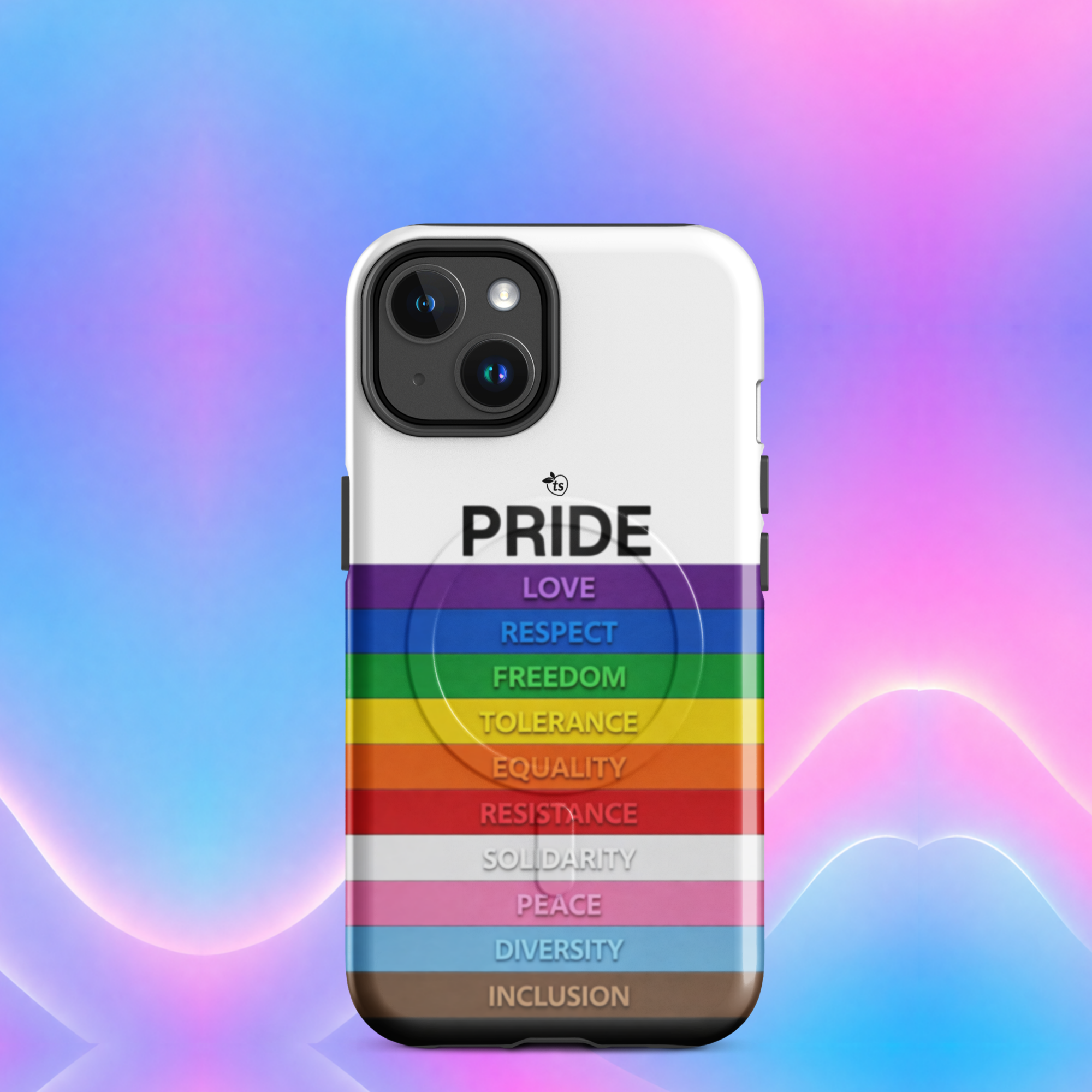 tsgabrielle® • Pride 26 • Tåligt MagSafe®-skal kompatibelt med iPhone® • Senaste modeller - View 4