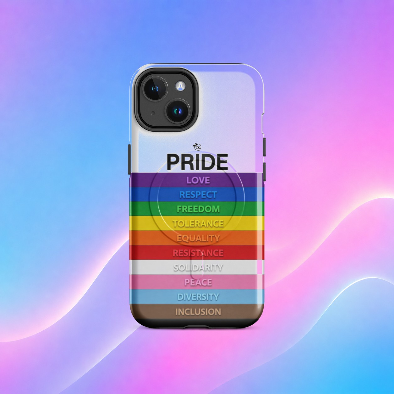 tsgabrielle® • Pride 26 • Tåligt MagSafe®-skal kompatibelt med iPhone® • Senaste modeller