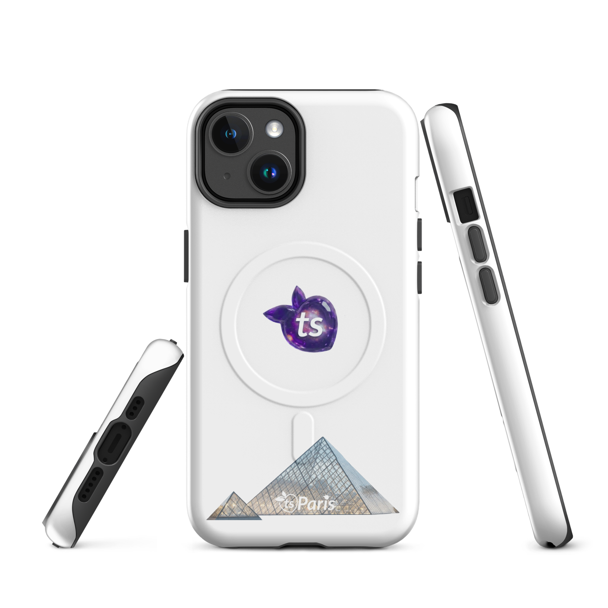 tsgabrielle® • Paris - The Louvre Pyramid • Tåligt skal • MagSafe® • Compatible with iPhone® • Senaste modellerna - View 2