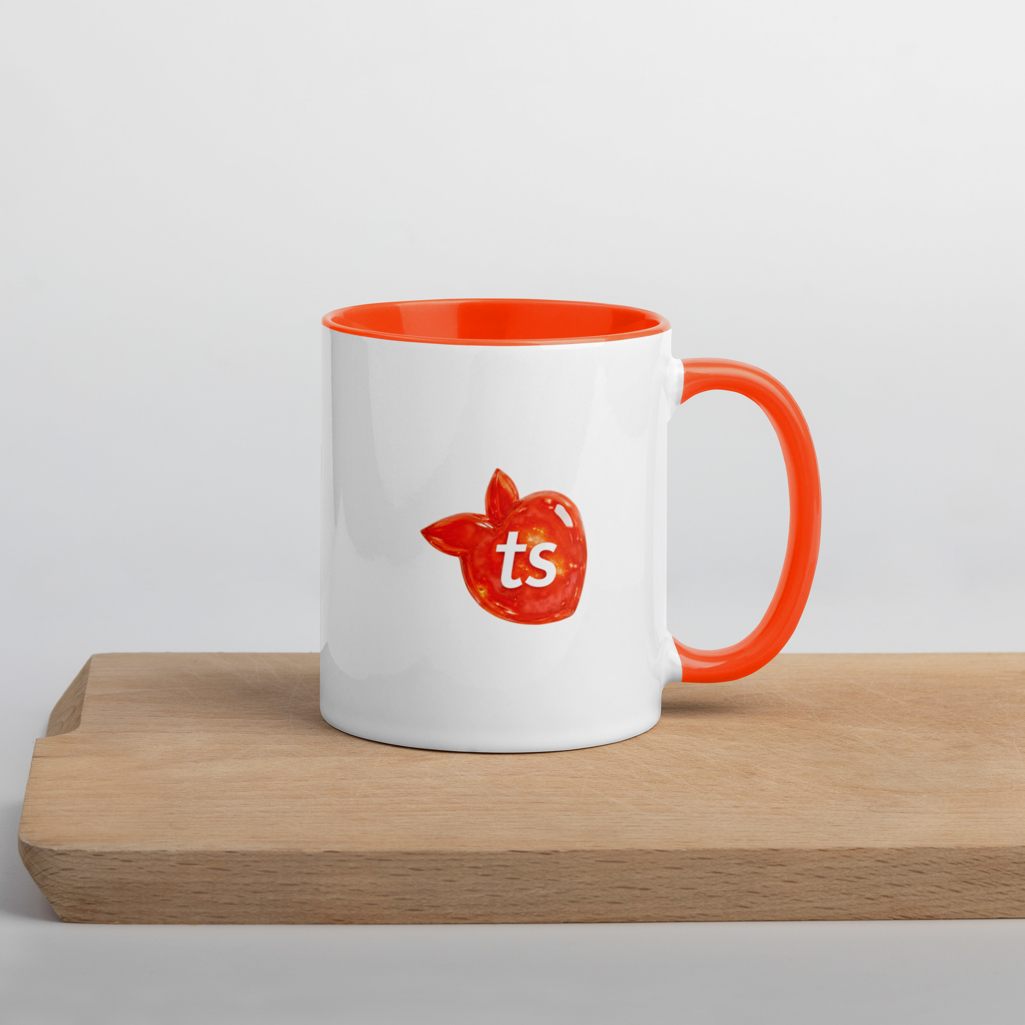 tsgabrielle® • Kopp med orange insida • Keramik • 11 oz - View 8