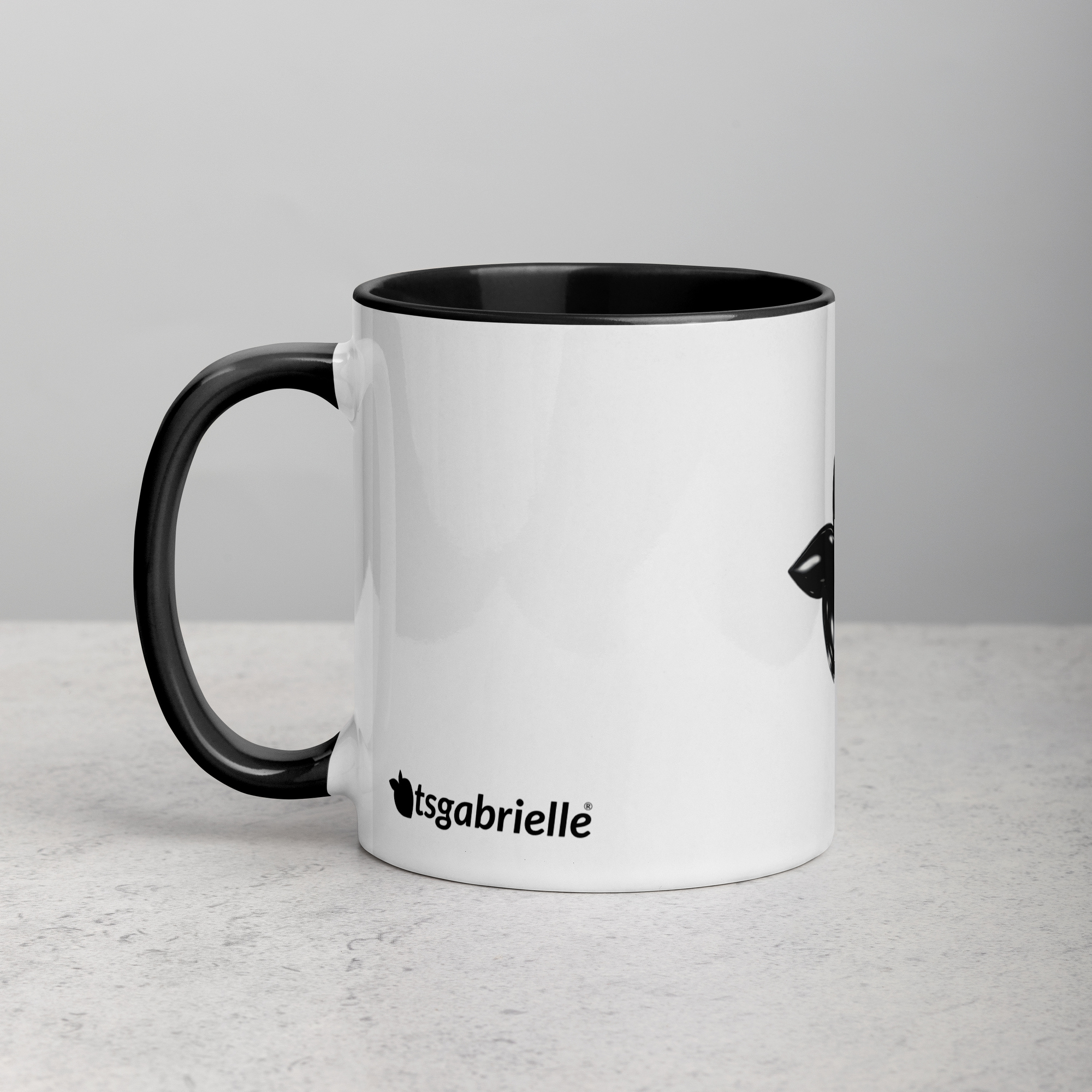 tsgabrielle® • Mug with Color Black Inside • Ceramic • 2 Sizes - View 11